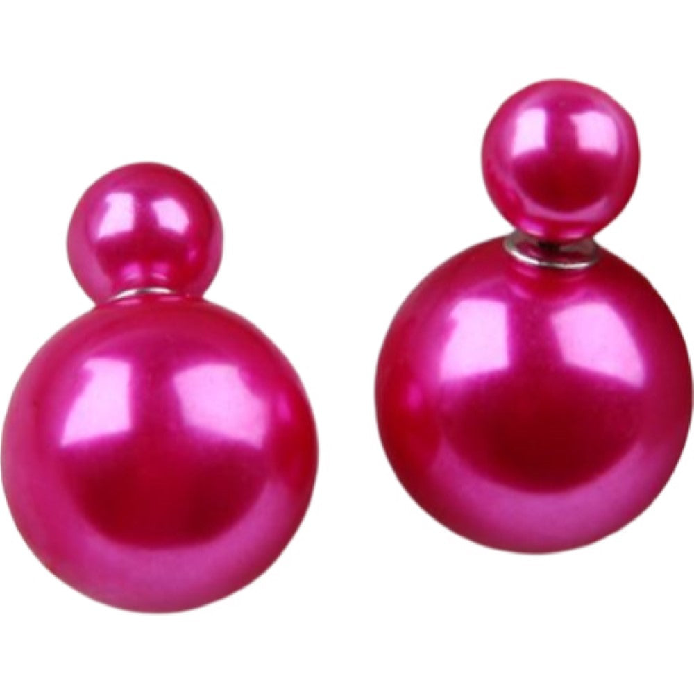 ピアス スタッドピアス レディース アクセサリー バックキャッチ付き ボール ローズ バリエーション画像