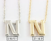 ネックレス ペンダント レディース アクセサリー チェーン アルファベット 大文字 英語 英字 イニシャル チャーム おしゃれ