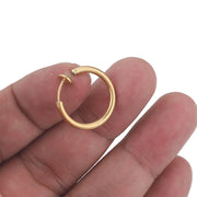 フープイアリング カン付 イアリングパーツ ノンホールピアス サークル 輪っか 手作りパーツ ハンドメイド アクセサリー10mm 12mm 14mm DIY 耳飾り