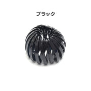 ヘアクリップ 鳥の巣クリップ ポニーリング レディース 女性 ヘアアクセサリー 髪飾り かわいい おしゃれ お団子 ポニーテール