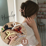 ヘアクリップ バンスクリップ ヘアアクセサリー レディース シンプル 無地 べっ甲柄 大きめ ハーフアップ 上品 髪留め ヘアアレンジ 髪飾り オフィス カジュアル 大人かわいい お出かけ おしゃれ 女児 ブラウン 茶 グリーン 緑 ブルー 青 ピンク ネイビー 紺 ブラック 黒 クリア 透明 シック 女性 女の子