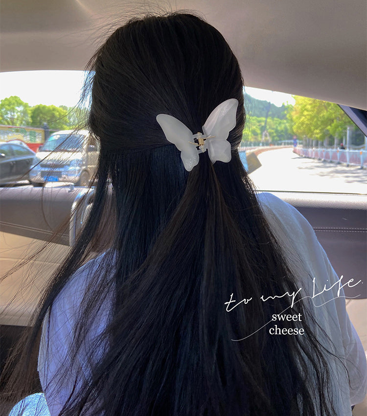 ヘアクリップ バンスクリップ レディース 女性 ヘアアクセサリー 蝶々 商品画像4