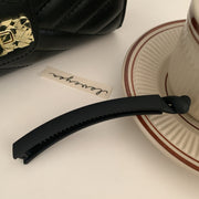 ヘアクリップ バナナクリップ レディース 女性 婦人 大人 髪留め 髪飾り ヘアアクセサリー ファッション小物 シンプル まとめ髪 ヘアアレンジ お出かけシーン