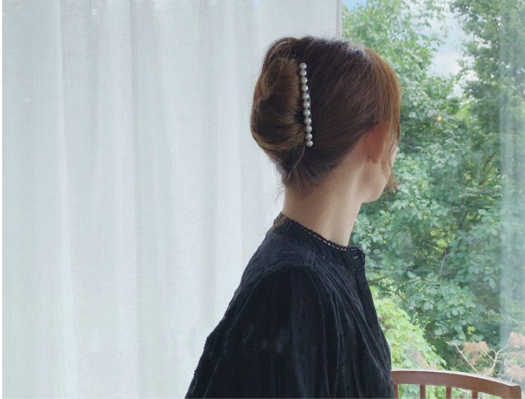 ヘアコーム 夜会巻き レディース ヘアアクセサリー ガールズ 髪留め 商品画像2