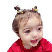 ヘアゴム 2個セット 髪ゴム ヘアアクセサリー 子供用 キッズ ベビー ガールズ 女の子 髪留め 髪飾り リボン ポンポン かわいい 可愛い おしゃれ お洒落 デイリー 普段使い お出かけ ファッション雑貨 ヘアアレンジ まとめ髪