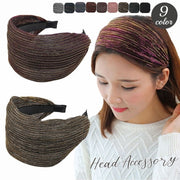 カチューシャ ワイド 幅広 レディース ヘアアクセサリー ヘッドアクセサリー 髪飾り メッシュ 大人可愛い ヘアアレンジ おしゃれ かわいい カジュアル 婦人 女性 存在感 普段使い 白髪隠し 薄毛隠し ゴールドカラー ネイビー パープル 紫 ピンク ブルー青 シルバーカラー ブラック 黒