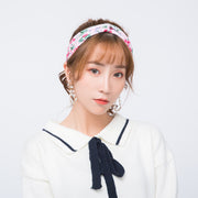 ヘアバンド レディース 女性用 ヘアアクセサリー ヘアターバン ヘッドバンド 花柄 フラワー ボタニカル おしゃれ かわいい フェミニン