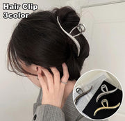 バンスクリップ ヘアクリップ レディース 女性 ヘアアクセサリー 髪留め 髪飾り 大きめ ヘアアレンジ シンプル おしゃれ