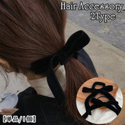ヘアゴム 髪ゴム 単品 1個 太目 細目 レディース 女性 婦人 女子 シュシュ ヘアアクセサリー リボン サテン風 無地 シンプル フェミニン ガーリー カジュアル おしゃれ 可愛い キュート