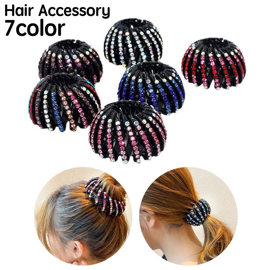 ヘアクリップ ヘアリング マルチクリップ レディース 女性 ヘアアクセサリー 商品画像