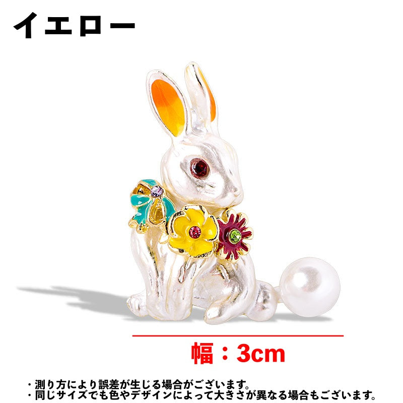 ブローチ ピンブローチ レディース 女性 アクセサリー ウサギ 商品画像5