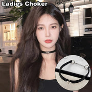 チョーカー ネックレス 首飾り レディース 女性用 アクセサリー レザー調 フェイクレザー シンプル お洒落 可愛い ゴシック ロリータ ファッション小物