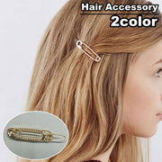 ヘアピン ヘアクリップ レディース 女性 ヘアアクセサリー ヘアアレンジ 髪飾り まとめ髮 ゴールドカラー シルバーカラー ヘアアクセント ファッション小物
