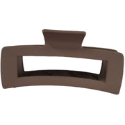 バンスクリップ ヘアクリップ レディース 女性 ヘアアクセサリー まとめ髪 髪留め ヘアアレンジ スクエア 四角 大きめ 単色 無地 シンプル ファッション小物