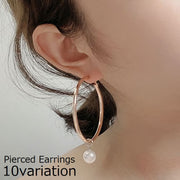 ピアス フープピアス レディース アクセサリー プレゼント リング シンプル 3 4 5 6cm 揺れる 大きめ フェイクパール 定番 大ぶり チャーム シルバーカラー おしゃれ 上品 きれいめ 普段使い お出かけ お呼ばれ 女性 彼女 妻 嫁 恋人 友達 大人女子 婦人 ガールズ ギフト 贈り物 誕生日 記念日 母の日 ホワイトデー