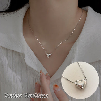 ネックレス アクセサリー レディース 女性用 ハートモチーフ 小ぶり 商品画像