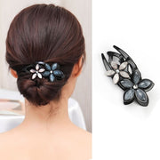 ヘアクリップ くちばしクリップ 大きめ 大きい 女性 レディース ヘアアクセサリー ヘアアレンジ まとめ髪 髪飾り 髪留め フラワー 花 きれいめ 上品 お洒落 可愛い 大人女子 オフィス 普段使い お出掛け デート お呼ばれ パーティー ギフト プレゼント 母の日