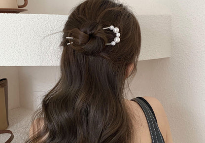 ヘアピン Uピン 簪 かんざし U字 レディース 商品画像3