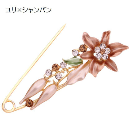 ピンブローチ レディース 女性用 アクセサリー ラペルピン キルトピン 商品画像5