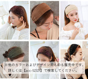 カチューシャ レディース ヘアアクセ スパンコール ネイビー ブラック 幅広 ヘアバンド風 可愛い ゆったり カラバリ豊富