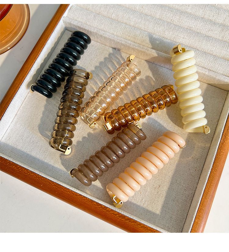 ポニーフック 単品 コイルゴム ヘアアクセサリー ポニーテール スプリング 商品画像4