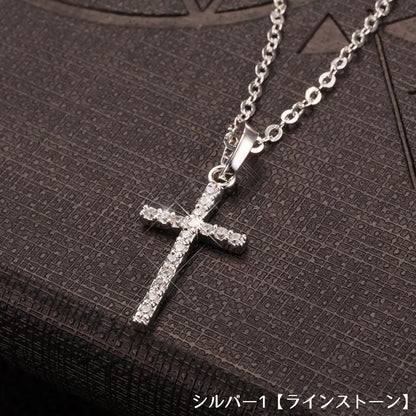 ネックレス ペンダント レディース アクセサリー 揺れる 十字架 商品画像4