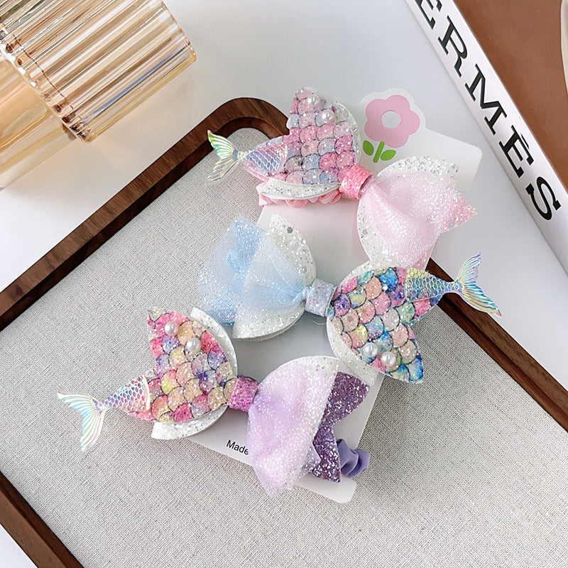 ヘアゴム ヘアクリップ 2個セット ヘアアクセサリー 髪飾り キッズ 商品画像4
