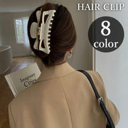 バンスクリップ ヘアクリップ レディース 女性 ヘアアクセサリー 髪飾り 髪留め 半透明 シンプル 定番 大人 まとめ髪 ヘアアレンジ おしゃれ