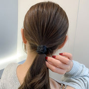 ヘアゴム 髪ゴム エクステ付き レディース 女性 ヘアアクセサリー ファッション雑貨 ストレート 三つ編み ブラック ライトブラウン ダークブラウン シンプル カジュアル 可愛い キュート おしゃれ