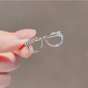 ブローチ ピンブローチ レディース アクセサリー メガネ 眼鏡 小ぶり 小さめ おしゃれ ユニーク 個性的 プレゼント ギフト