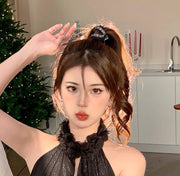 ヘアクリップ レディース 女性 ヘアアクセサリー 髪留め 髪飾り 小さめ ヘアアレンジ まとめ髪 ラインストーン 華やか きれいめ 婦人用 ファッション小物