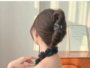 ヘアクリップ レディース 女性 ヘアアクセサリー 髪留め 髪飾り 小さめ ヘアアレンジ まとめ髪 ラインストーン 華やか きれいめ 婦人用 ファッション小物