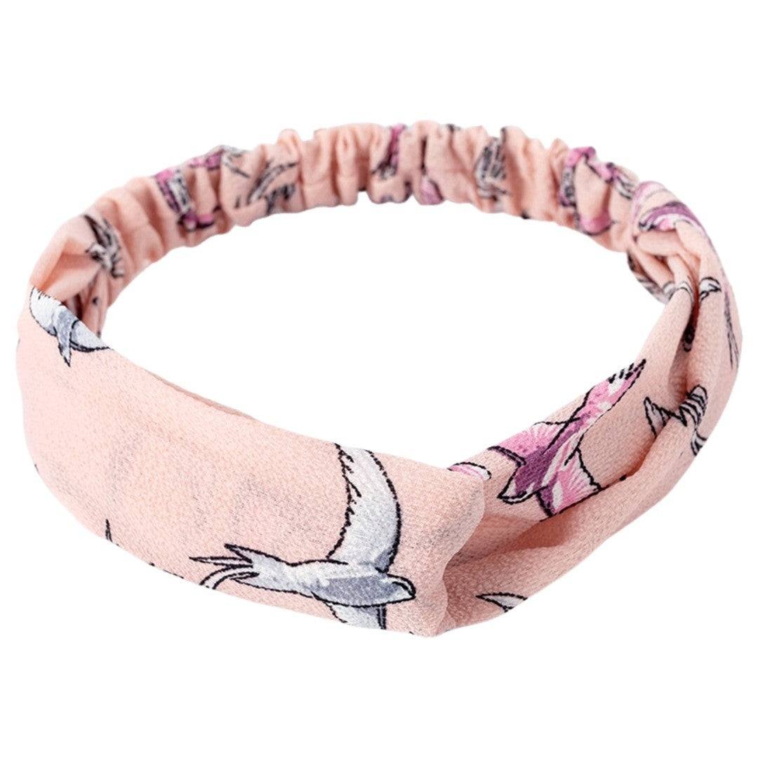 ヘアバンド ヘアターバン 幅広 レディース 女性 ヘアアクセサリー ヘッドバンド ワイド 太め クロス ねじり 総柄 花柄 ボーダー柄 リーフ柄 おしゃれ かわいい カジュアル ファッション小物