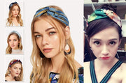 ヘアバンド ヘアターバン 幅広 レディース 女性 ヘアアクセサリー ヘッドバンド ワイド 太め クロス ねじり 総柄 花柄 リーフ柄 ボーダー柄 幾何学柄 おしゃれ かわいい カジュアル ファッション小物