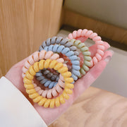 ヘアゴム スプリングゴム 単品 1個 髪ゴム レディース 女性 ヘアアクセサリー ファッション雑貨 髪留め まとめ髪 ヘアアレンジ キッズ 女の子 お風呂 プール 温泉 ジム スイミング シンプル カジュアル 無地 可愛い パステルカラー