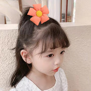 ヘアゴム 髪ゴム リングゴム キッズ 女の子 子供用 ヘアアクセサリー 髪飾り 花 フラワー 大きめ まとめ髪 ヘアアレンジ ガールズ かわいい お出かけ