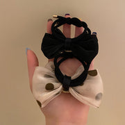ヘアゴム 髪ゴム レディース 女性 ヘアアクセサリー リボン フェイクパール パール調 ラインストーン ドット柄 無地 髪留め 髪飾り まとめ髪 ヘアアレンジ ポニーテール お洒落 可愛い お出かけ 普段使い デイリー 婦人