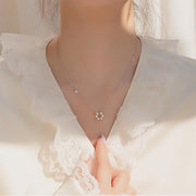 ネックレス アクセサリー レディース 女性 婦人 ラインストーン U字 シンプル かわいい おしゃれ 上品 エレガント ギフト プレゼント 贈り物 ファッション雑貨