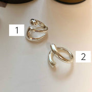 指輪 オープンリング レディース アクセサリー 単品 ロール ループ 大人上品 おしゃれ かわいい ごつめ 存在感 シンプル フェミニン エレガント ギフト プレゼント 贈り物 ファッションリング お出かけ デイリー カジュアル 服飾小物 女性用 婦人用