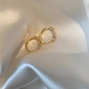 フープピアス リングピアス アクセサリー レディース 女性用 ファッション小物 ラインストーン 縄 チェーン 輪っか サークル おしゃれ かわいい 上品 エレガント プレゼント ギフト 誕生日 記念日