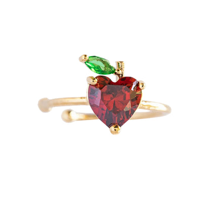 イヤーカフ イヤリング 片耳 レディース アクセサリー プレゼント リンゴ バリエーション画像