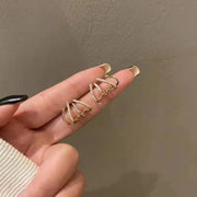 スタッドピアス レディース 女性 婦人 アクセサリー 耳飾り ラインストーン かわいい おしゃれ 大人女子 ギフト プレゼント ゴールドカラー シルバーカラー