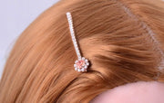 ヘアピン 2本セット レディース ヘアアクセサリー ラインストーン フェイクパール キラキラ ヘアアレンジ 髪留め まとめ髪 髪飾り おしゃれ かわいい お出かけ カジュアル デイリー 普段使い 前髪 アップスタイル 女性用 婦人用