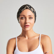 ヘアバンド ヘアターバン ヘッドバンド レディース 女性 ヘアアクセサリー まとめ髪 髪飾り ツイスト 総柄 ペイズリー柄 エキゾチック おしゃれ かじゅある かわいい 華やか お出かけ 運動 赤 緑 黒 白 ネイビー