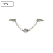 ストールクリップ ショールクリップ レディース アクセサリー ショール留め ストール留め ツリー 蝶 チョウ 羽根 フェイクパール おしゃれ かわいい カーディガン留め マフラー ズレ防止 ずれ落ち防止 羽織り 女性用 ファッション小物