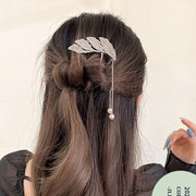 かんざし レディース ヘアアクセサリー ヘアコーム キラキラ ラインストーン フェイクパール パール調 揺れる 羽 ゴージャス きれいめ 上品 おしゃれ フォーマル 和装 洋装 髪飾り 女性 大人女子