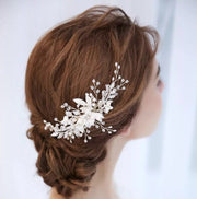 コーム ヘアアクセサリー レディース 女性 ヘッドドレス ヘッドアクセサリー 髪飾り ヘアアレンジ 花 フラワー かわいい おしゃれ エレガント 結婚式 ブライダル パーティー