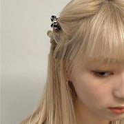 ヘアクリップ 前髪クリップ バンスクリップ レディース ヘアアクセサリー 髪飾り 髪留め ミニ 小さめ かわいい ヘアアレンジ
