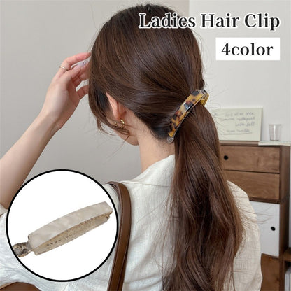 ヘアクリップ バナナクリップ レディース 女性 ヘアアクセサリー ヘアピン 商品画像