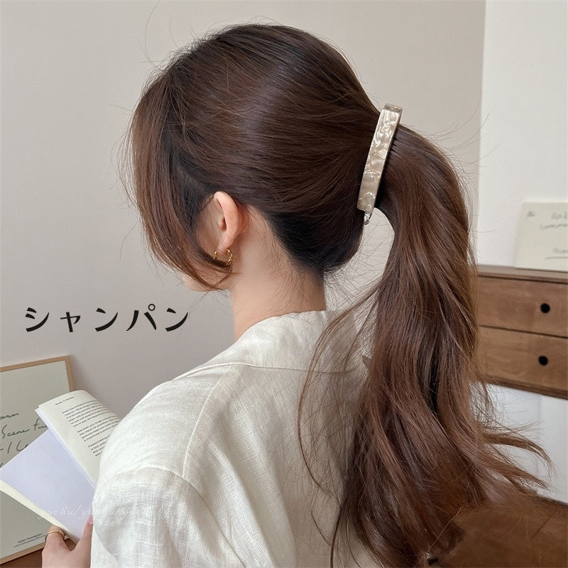 ヘアクリップ バナナクリップ レディース 女性 ヘアアクセサリー ヘアピン 商品画像5